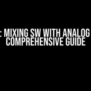 SysML: Mixing SW with Analog HW – A Comprehensive Guide