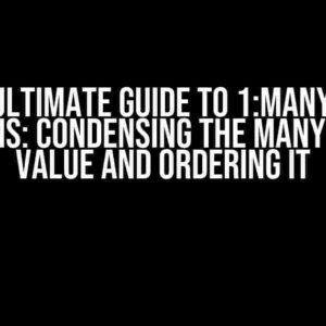 The Ultimate Guide to 1:Many Join Questions: Condensing the Many Set by a Value and Ordering it